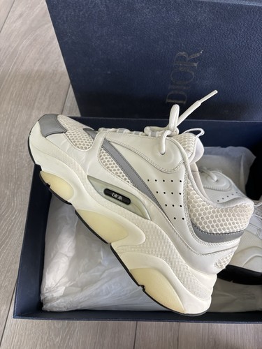 Dior b22 men triple white - dior, men's