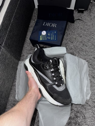 Dior b22 black white size - black,