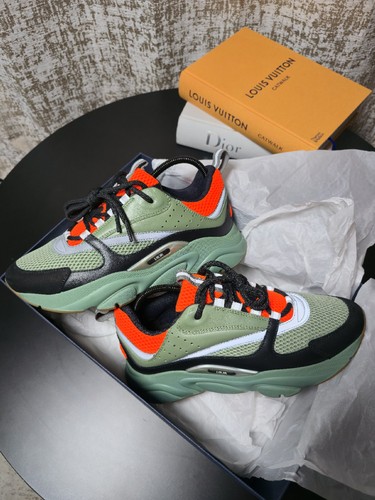 Dior b22 trainers green - dior,